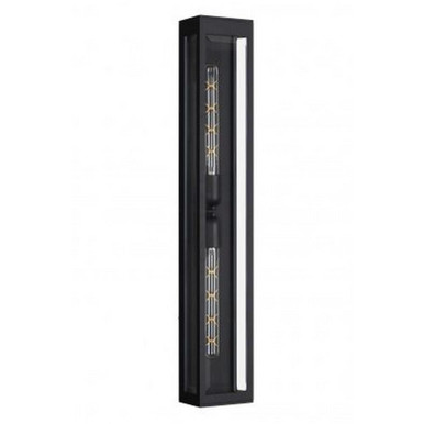 Avenue 1 Light Outdoor Wall Lantern 36 Inch Tall by Avenue - AV9908-BLK