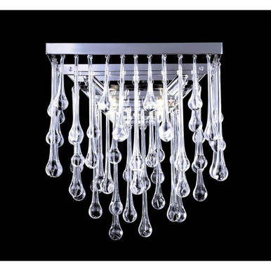 Hollywood Boulevard 2 Light Square Wall Sconce by Avenue - hf1801-pn