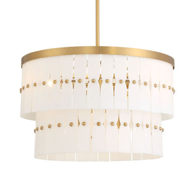 Coronelle 6 Light Pendant 16.25 Inch Tall and 26 Inch Wide by Minka Lavery - 2086-732
