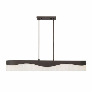 Sway 6 Light Chandelier 7 Inch Tall and 12 Inch Wide by Minka Lavery - 2096-860