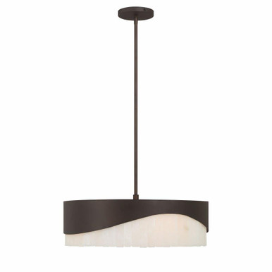 Sway 4 Light Pendant 7.25 Inch Tall and 20 Inch Wide by Minka Lavery - 2094-860