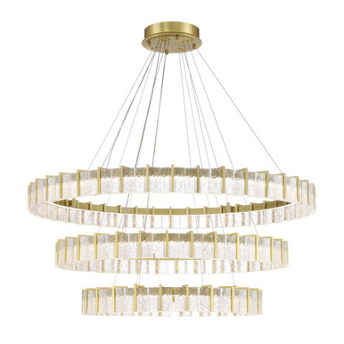 Sevryn 131W LED Chandelier 34 Inch Tall and 44.5 Inch Wide by Minka Lavery - 2410-695-L