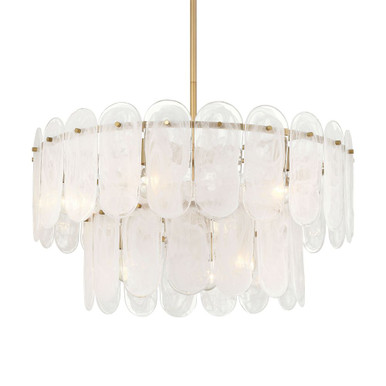 Oldmill 9 Light Pendant 15.75 Inch Tall and 30.25 Inch Wide by Minka Lavery - 2599-732