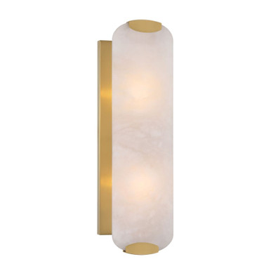 Glowstone 2 Light Wall Sconce 18 Inch Tall and 5 Inch Wide by Minka Lavery - 2602-732
