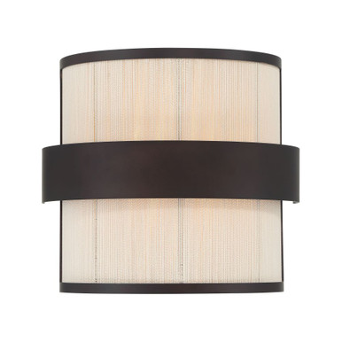 Harbor Wrap 2 Light Wall Sconce 9 Inch Tall X 10 Inch Wide by Minka Lavery - 3682-886