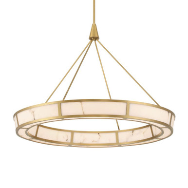 Velaris 81W LED Pendant 26.5 Inch Tall and 36.25 Inch Wide by Minka Lavery - 3476-732-L