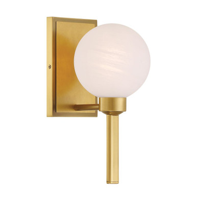 Mooncrest 1 Light Bath Vanity 13 Inch Tall and 6 Inch Wide by Minka Lavery - 3491-732