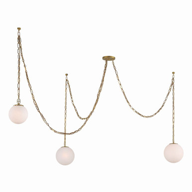 Marbelle 3 Light Pendant 12.25 Inch Tall X 81.75 Inch Wide by Minka Lavery - 5218-732