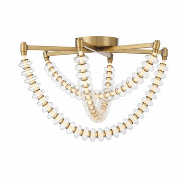 Pearl 26W LED Flush Mount 17.5 Inch Tall and 28 Inch Wide by Minka Lavery - 5645-732-L