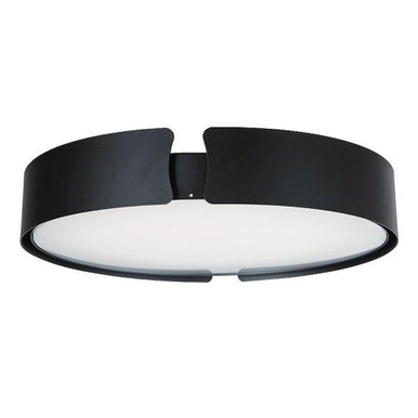 Mystic 35W 1 LED 14 Inch Wide Flush Mount by Abra - 30069FM-BL-Mystic