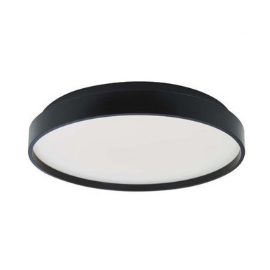Tambourine 15W 1 LED 10.25 Inch Wide Flush Mount by Abra - 30051FM-BL-Tambourine