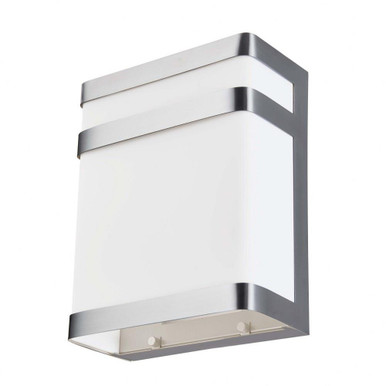 Sentinel 17W 1 LED Wall Sconce by Abra - 50028ODW-304STS-Sentinel