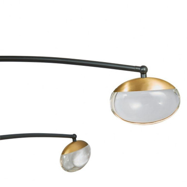 Athena 6 LED Oversized Pendant by Abra - 10067PN-MB.BB-Athena