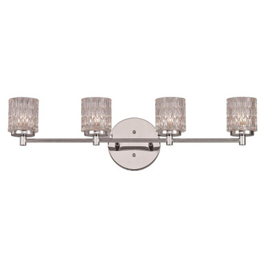 4 Light Vanity Light 27.5 Inch Wide by Trans Globe - 20494 PC