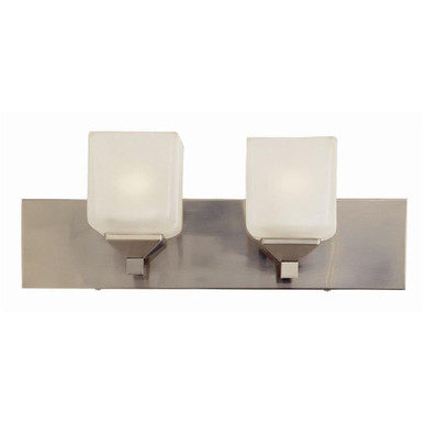 2 Light Vanity Light 18 Inch Wide by Trans Globe - 2802 PW