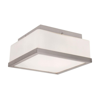 2 Light 8.5 Inch Wide Flush Mount by Trans Globe - 10090 BN