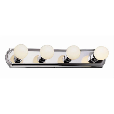 Racetrack 4 Light Vanity Light by Trans Globe - 3224 ROB