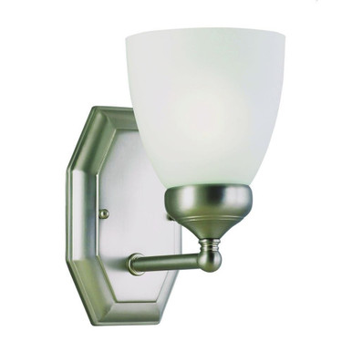 1 Light Wall Sconce 9 Inch Tall by Trans Globe - 2511 BN