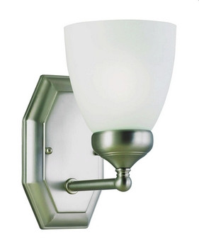 1 Light Wall Sconce 9 Inch Tall by Trans Globe - 2511 BN