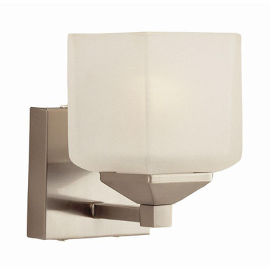 1 Light Wall Sconce 6.5 Inch Tall by Trans Globe - 2801 PW