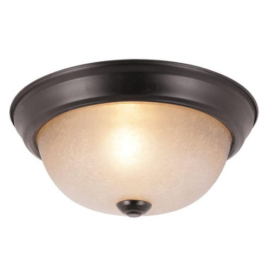 1 Light 10 Inch Wide Flush Mount by Trans Globe - 14012 ROB