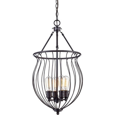 Congress 4 Light Medium Pendant by Trans Globe - 70784 ROB