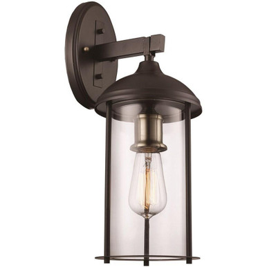 Blues 1 Light Outdoor Wall Lantern 16.5 Inch Tall by Trans Globe - 50232 ROB