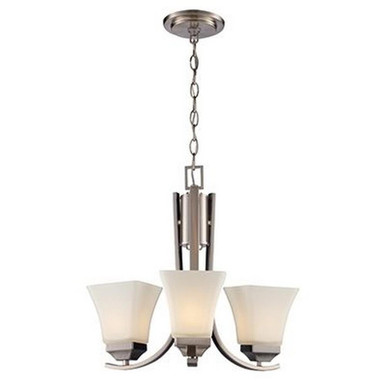 Cameo 3 Light Small Chandelier by Trans Globe - 70646 BN