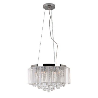 Veiled Modern 8 LED Light Large Pendant by Trans Globe - MDN-1139
