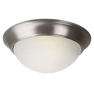 1 Light 11 Inch Wide Flush Mount by Trans Globe - PL-57700 BN