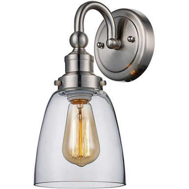 Jennifer 1 Light Wall Sconce by Trans Globe - 70831 BN