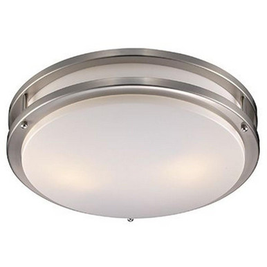 Barnes 3 Light 17 Inch Wide Flush Mount by Trans Globe - PL-10262 BN