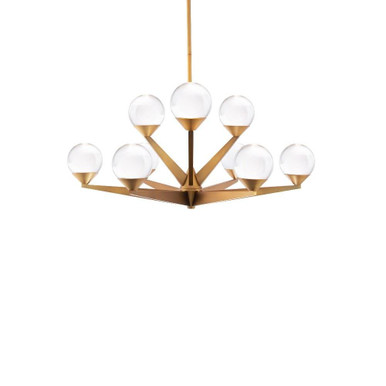 Double Bubble 9 LED Light Medium Chandelier by Modern Forms - PD-82027