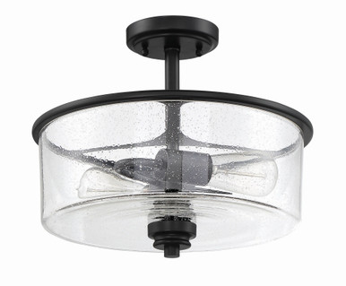 Bolden 2 Light 13 Inch Wide Semi Flush Mount by Craftmade - 50552