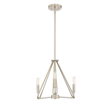 Uptown 3 Light Small Chandelier by Designers Fountain - 88483-sp