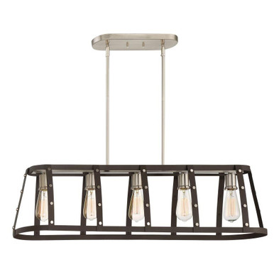 Presidio 5 Light Oversized Chandelier by Designers Fountain - 91638-rt