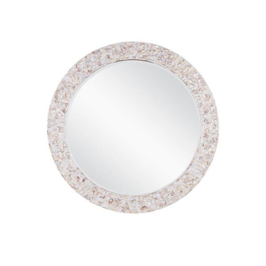 Uma Round Mirror 38 Inch Wide by Currey Company - 1000-0154