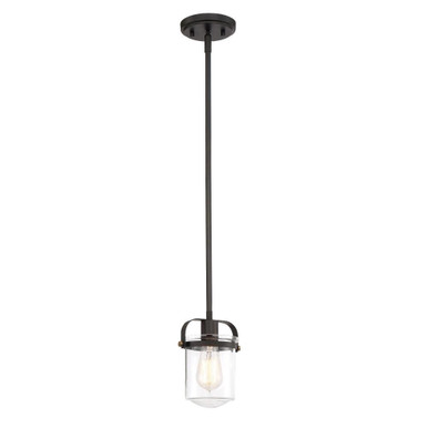 Jaxon 1 Light Mini Pendant by Designers Fountain - 90630-orb