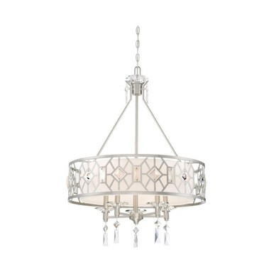 Brentwood 5 Light Medium Chandelier by Designers Fountain - 90185-sp