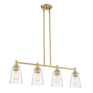 Westin Four Light Oversized Island Pendant by Designers Fountain - 95738-BG