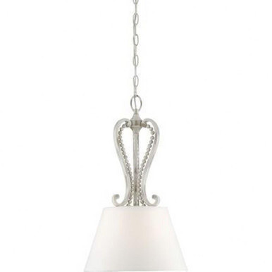 Newport 1 Light Pendant 22 Inch and 13.25 Inch Wide by Designers Fountain - 94332-CWW