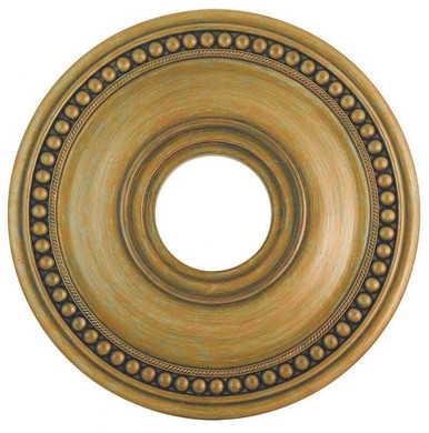 Wingate Ceiling Medallion 12 Inch Wide by 1.25 Inch Tall by Livex  - 82072