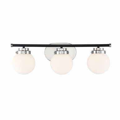 Elle 3 Light Vanity Light by Designers Fountain - d232m-3b-pn