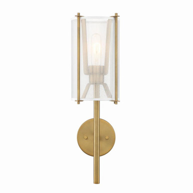 Daybreak 1 Light Wall Sconce by Designers Fountain - d223m-ws-osb