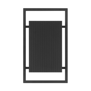 Pine Hills 1 Light Wall Lantern 13.5 Inch Tall by Designers Fountain - D261M-8EW-BK