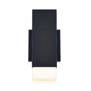 Willowsong 1 Light Outdoor Wall Mount 14 Inch Tall by Designers Fountain - D317M-14EW-BK