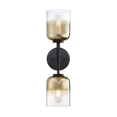 Gatsby 2 Light Wall sconce 20 Inch and 5.25 Inch Wide by Designers Fountain - D306M-2WS-MB