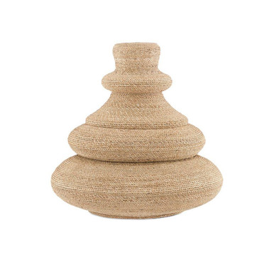 Jaru 18.5 Inch Rope Vessel by Currey Company - 1200-0183