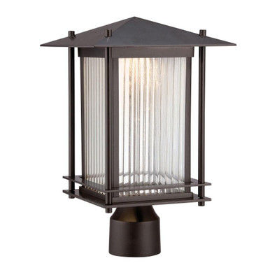 Hadley  9 Inch 13W Led Post Lantern by Designers Fountain - led32536-bnb