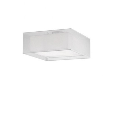Zircon 2 Light 15 Inch Wide Semi Flush Mount by Kuzco - 52322W